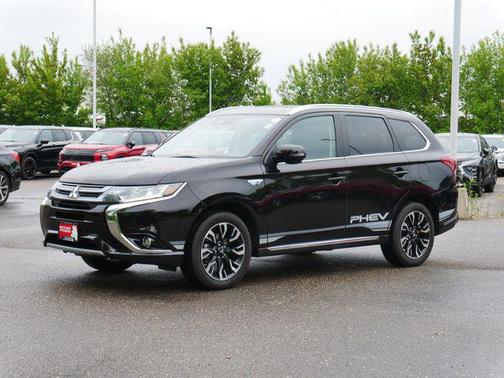 Ruby Black Pearl 2018 Mitsubishi Outlander PHEV GT