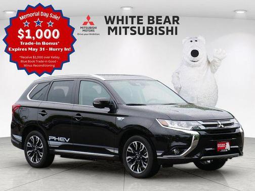 Ruby Black Pearl 2018 Mitsubishi Outlander PHEV GT