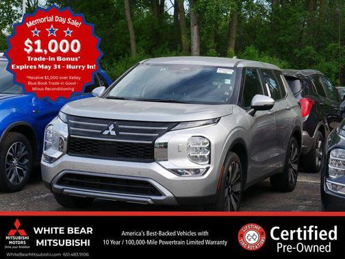 Alloy Silver Metallic 2025 Mitsubishi Outlander SE S-AWC