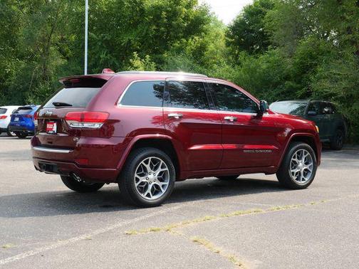 Velvet Red Pearlcoat 2020 Jeep Grand Cherokee Overland