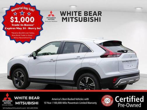 White Diamond 2026 Mitsubishi Eclipse Cross SE