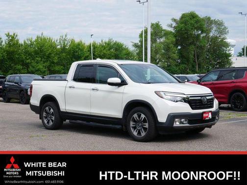 White 2019 Honda Ridgeline RTL-E