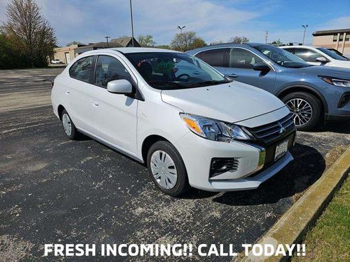 White Diamond 2024 Mitsubishi Mirage G4 ES