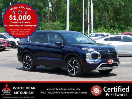 Cosmic Blue Metallic 2023 Mitsubishi Outlander SE S-AWC