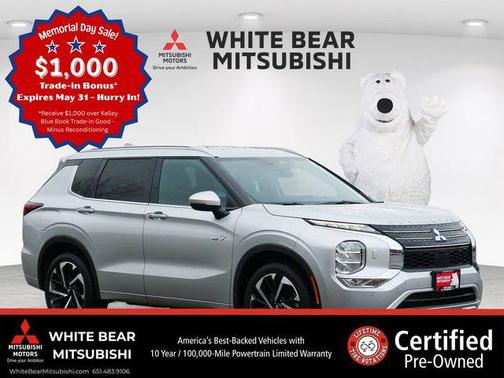 Silver Alloy 2025 Mitsubishi Outlander PHEV SEL