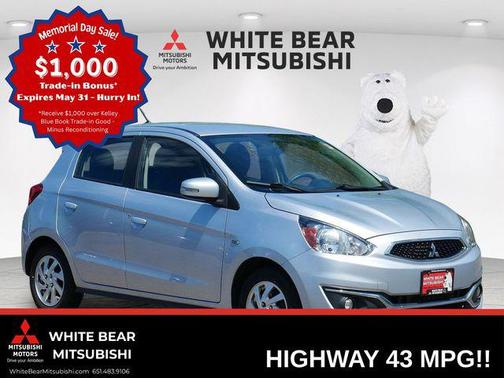 Starlight Silver 2017 Mitsubishi Mirage SE