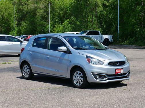 Starlight Silver 2017 Mitsubishi Mirage SE