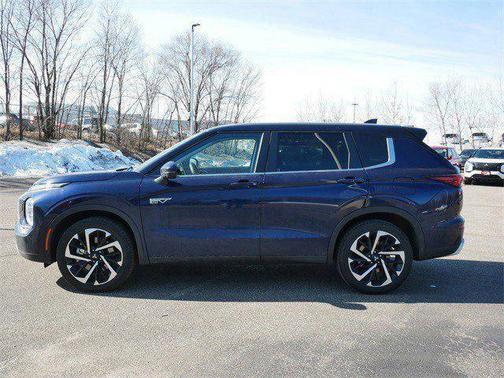 Cosmic Blue Metallic 2025 Mitsubishi Outlander PHEV SE S-AWC