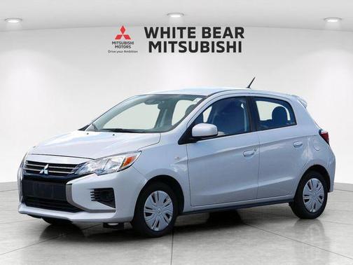 White Diamond 2022 Mitsubishi Mirage ES