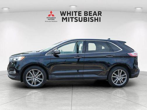 AGATE BLACK METALLIC 2020 Ford Edge Titanium