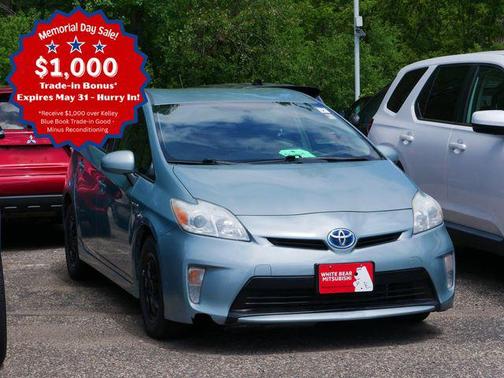 Sea Glass Pearl 2013 Toyota Prius Three