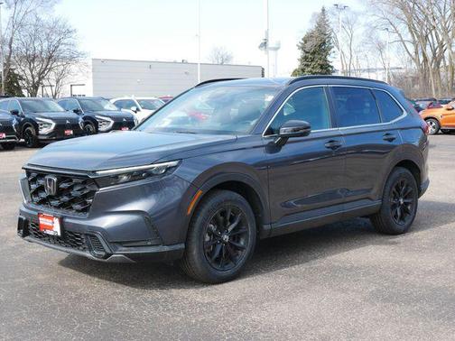 Meteorite Gray Metallic 2025 Honda CR-V Hybrid Sport AWD