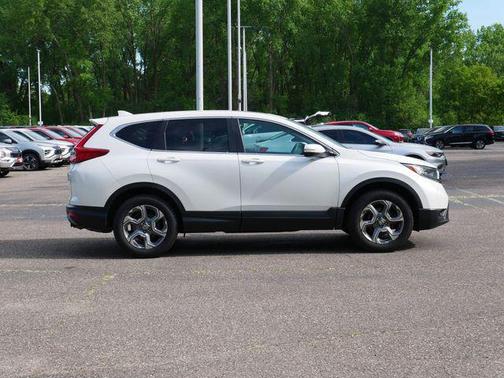 White Diamond Pearl 2018 Honda CR-V EX