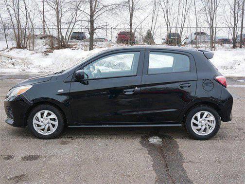 Mystic Black Metallic 2022 Mitsubishi Mirage LE