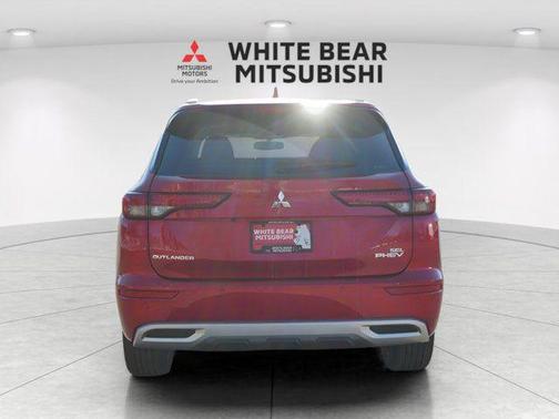 Red Diamond/Black Roof 2025 Mitsubishi Outlander PHEV SEL