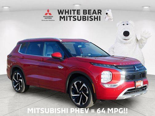 Red Diamond/Black Roof 2025 Mitsubishi Outlander PHEV SEL