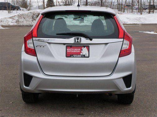 Alabaster Silver Metallic 2015 Honda Fit EX