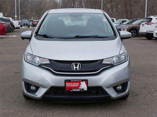 Alabaster Silver Metallic 2015 Honda Fit EX