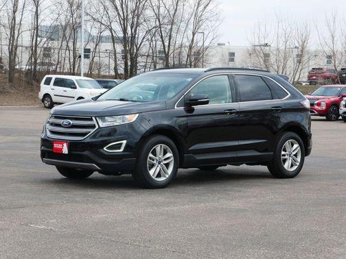 SHADOW BLACK 2017 Ford Edge SEL