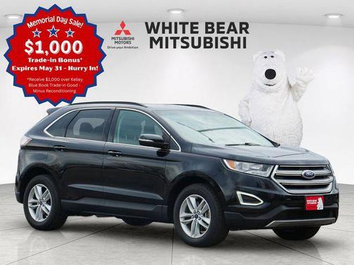 SHADOW BLACK 2017 Ford Edge SEL