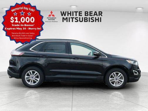 SHADOW BLACK 2017 Ford Edge SEL