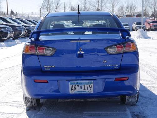 Octane Blue Pearl 2017 Mitsubishi Lancer SEL