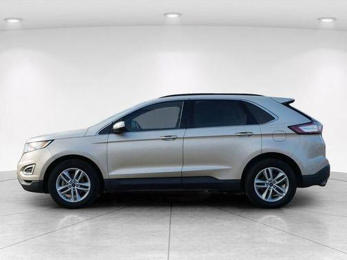 WHITE GOLD METALLIC 2018 Ford Edge SEL