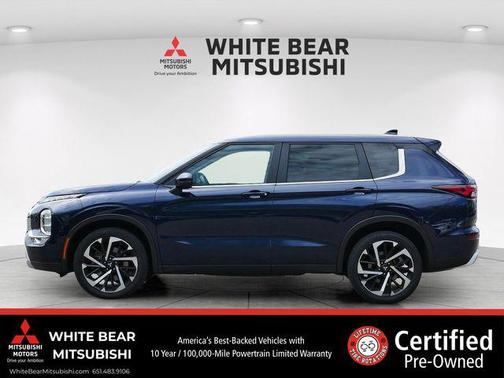 Cosmic Blue Metallic 2022 Mitsubishi Outlander SE