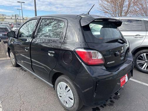 Jet Black Metallic 2024 Mitsubishi Mirage LE