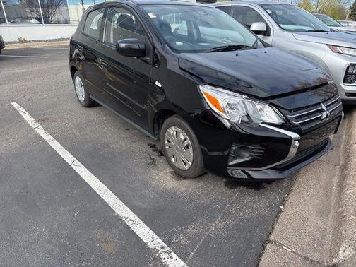 Jet Black Metallic 2024 Mitsubishi Mirage LE