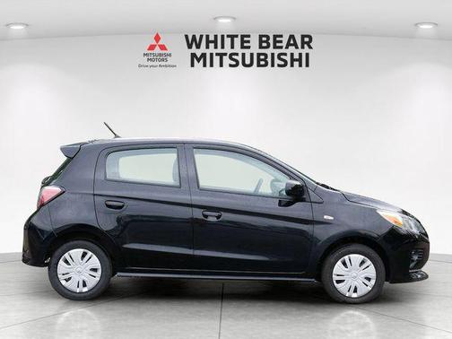 Jet Black Metallic 2024 Mitsubishi Mirage LE