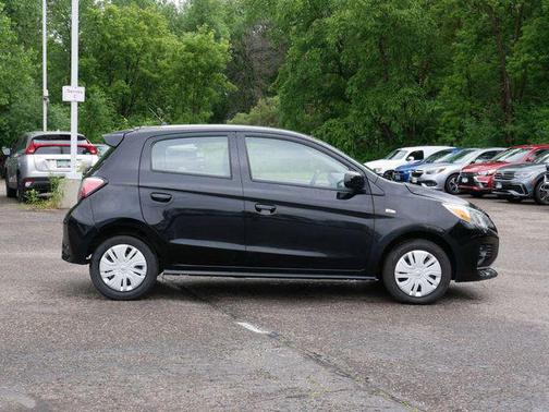 Jet Black Metallic 2024 Mitsubishi Mirage LE