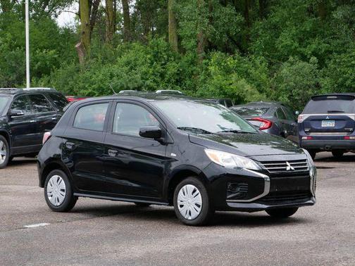 Jet Black Metallic 2024 Mitsubishi Mirage LE