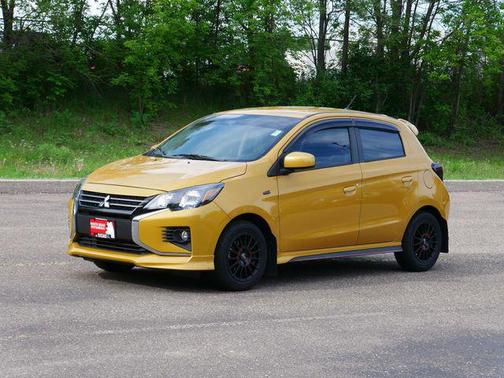 Sand Yellow 2024 Mitsubishi Mirage ES