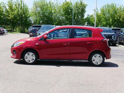 Infrared Metallic 2021 Mitsubishi Mirage ES