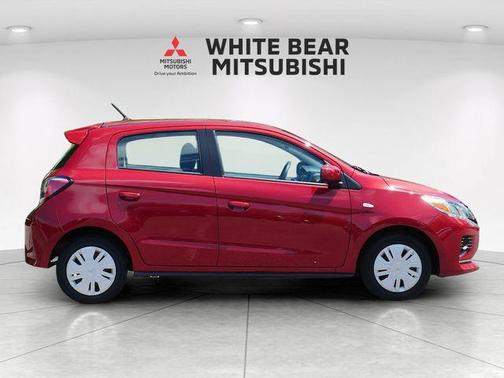 Infrared Metallic 2021 Mitsubishi Mirage ES
