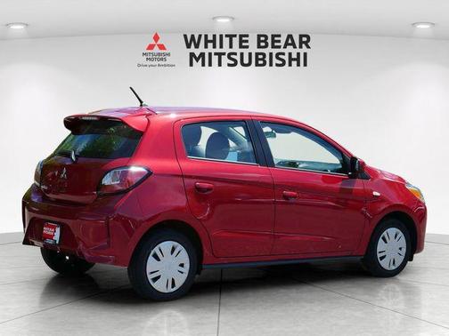 Infrared Metallic 2021 Mitsubishi Mirage ES
