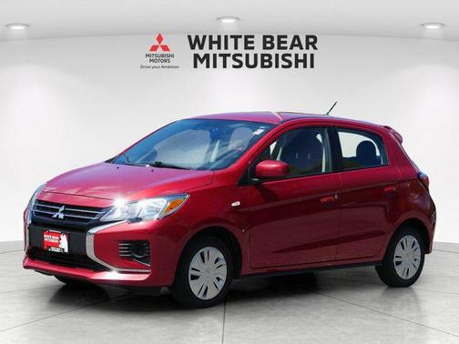 Infrared Metallic 2021 Mitsubishi Mirage ES
