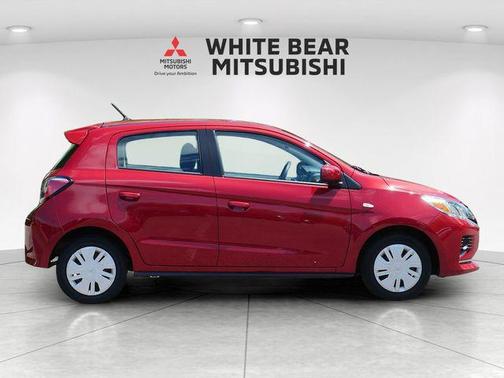 Infrared Metallic 2021 Mitsubishi Mirage ES