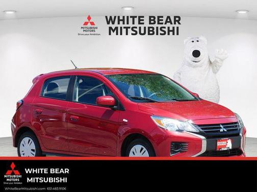Infrared Metallic 2021 Mitsubishi Mirage ES