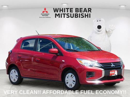 Infrared Metallic 2021 Mitsubishi Mirage ES