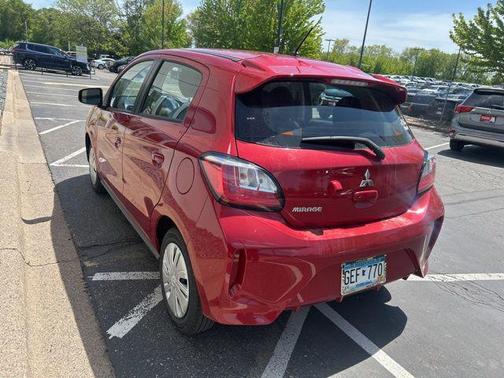 Infrared Metallic 2021 Mitsubishi Mirage ES