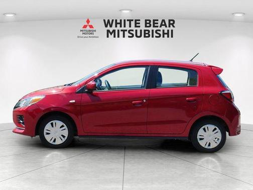 Infrared Metallic 2021 Mitsubishi Mirage ES