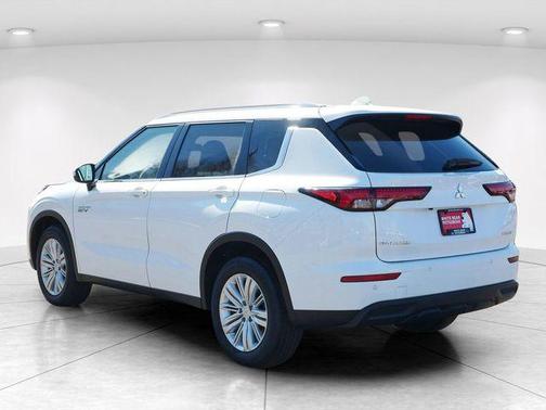 White Diamond 2025 Mitsubishi Outlander PHEV ES S-AWC