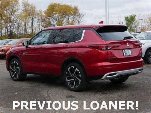 Red Diamond 2025 Mitsubishi Outlander PHEV SE S-AWC