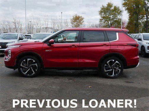 Red Diamond 2025 Mitsubishi Outlander PHEV SE S-AWC