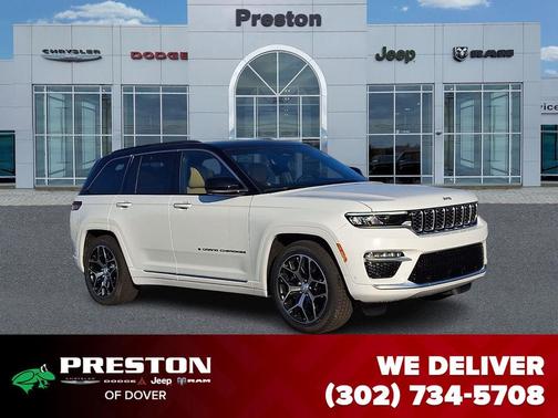 Bright White Clearcoat 2025 Jeep Grand Cherokee Summit