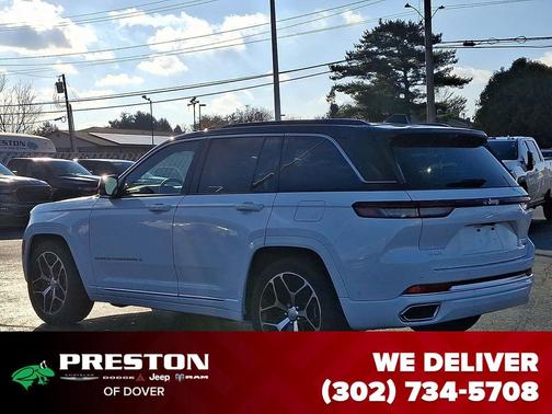 Bright White Clearcoat 2025 Jeep Grand Cherokee Summit