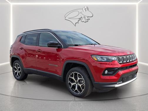 Red Hot Pearlcoat 2026 Jeep Compass Limited