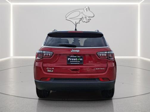 Red Hot Pearlcoat 2026 Jeep Compass Limited